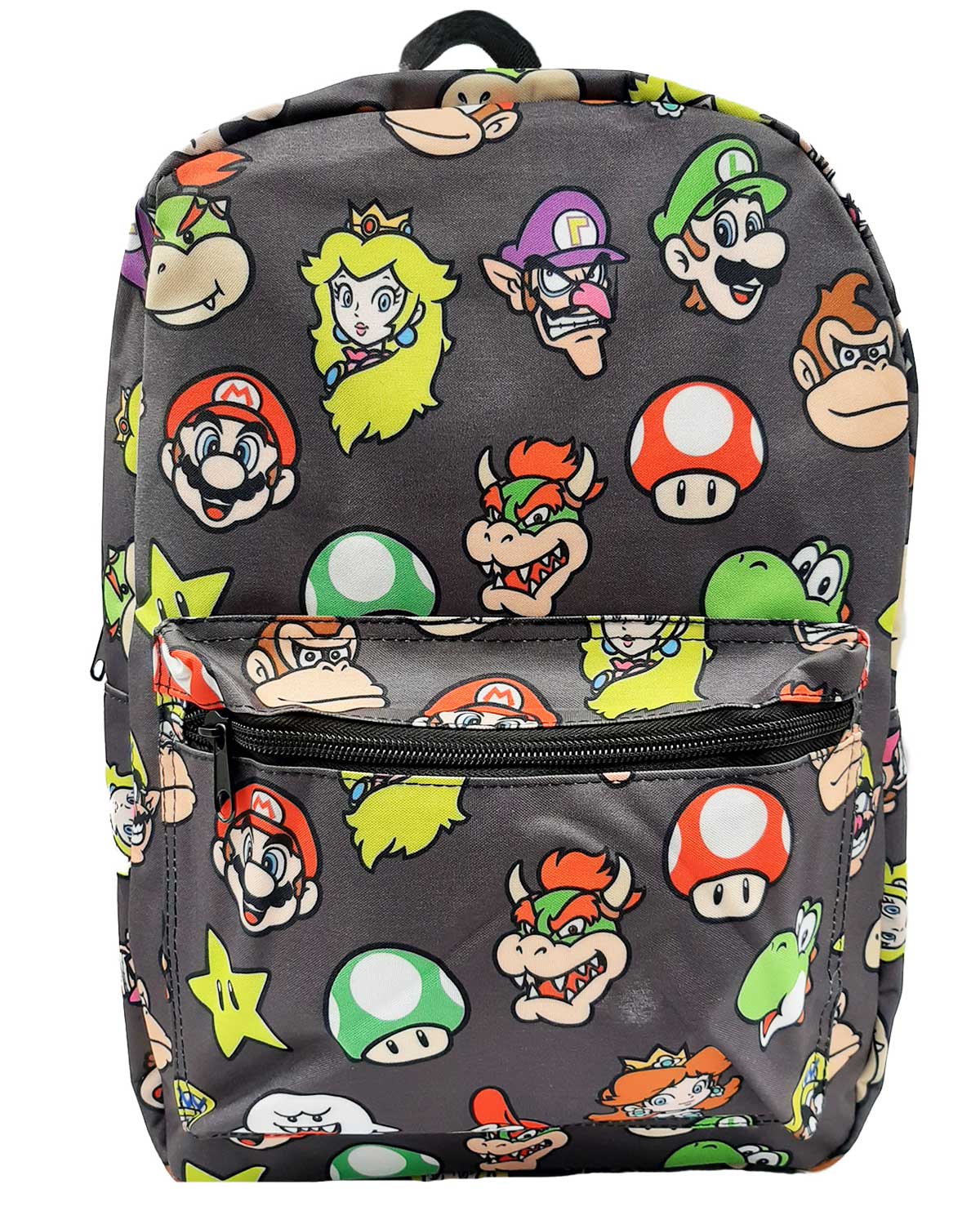 MOCHILA SUPER MARIO CHARACTER HEADS
