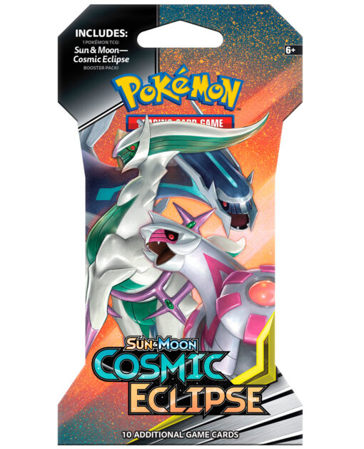 SOBRE CON MANGA POKEMON TRADING CARD GAME SUN AND MOON COSMIC ECLIPSE