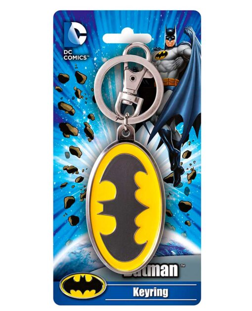 LLAVERO BATMAN LOGO AMARILLO - Image 2