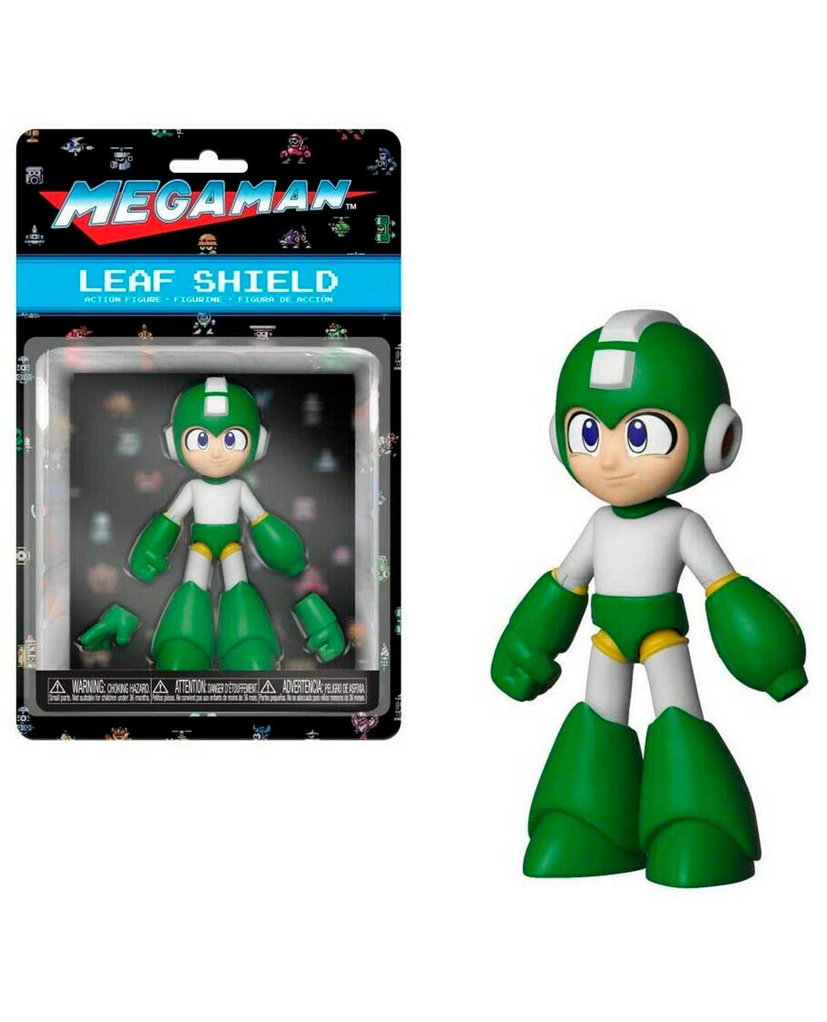 FIGURA DE ACCION MEGA MAN LEAF SHIELD - Image 2