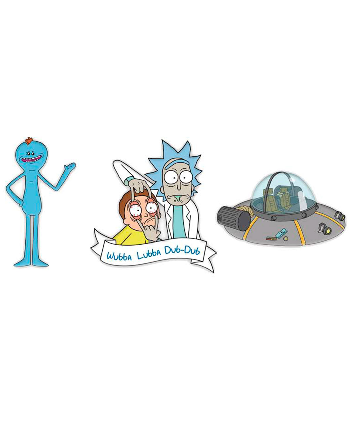 SET DE PINES RICK AND MORTY