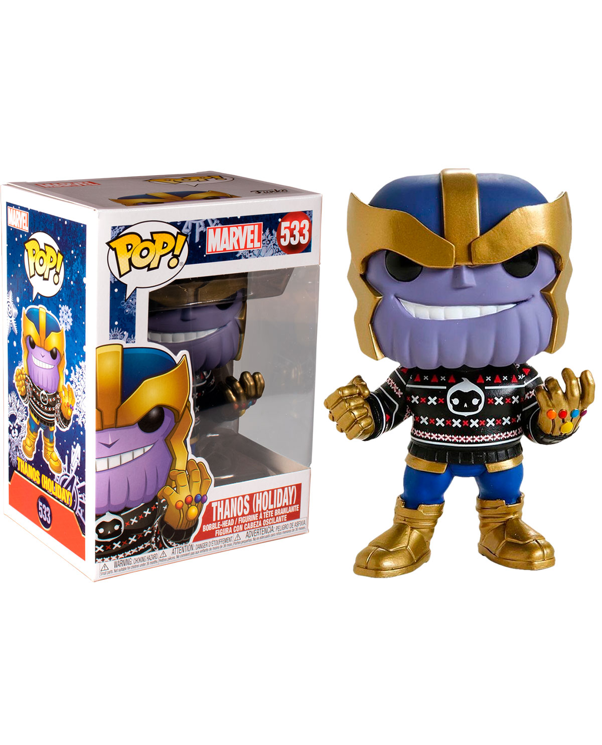FIGURA POP MARVEL HOLIDAY THANOS - Image 2