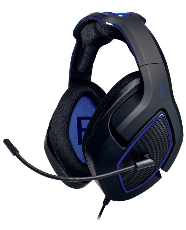HEADSET PLAYSTATION 4 ALAMBRICO VOLTEDGE TX50 NEGRO Y AZUL