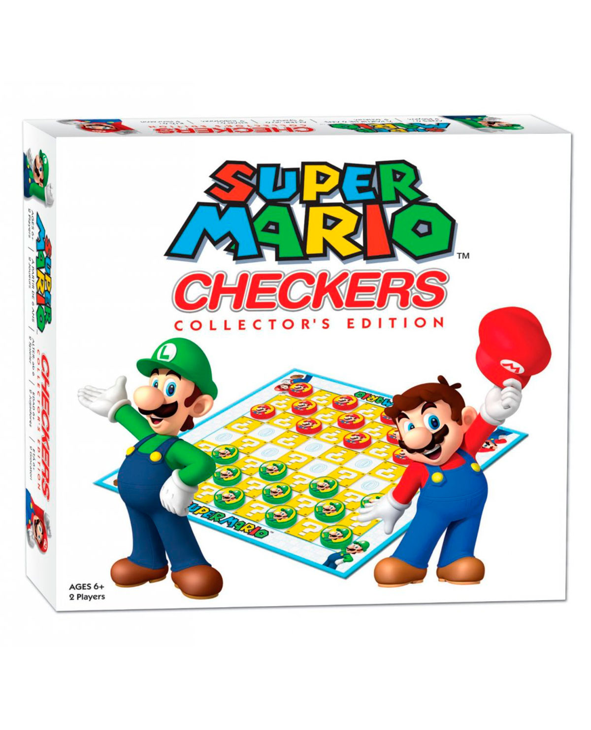 JUEGO DE MESA SUPER MARIO CHECKERS