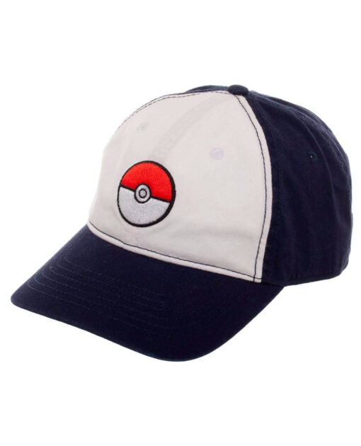 GORRA CLASICA POKEMON POKE BALL NEGRA