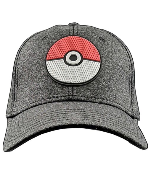 GORRA CLASICA POKEMON POKE BALL GRIS