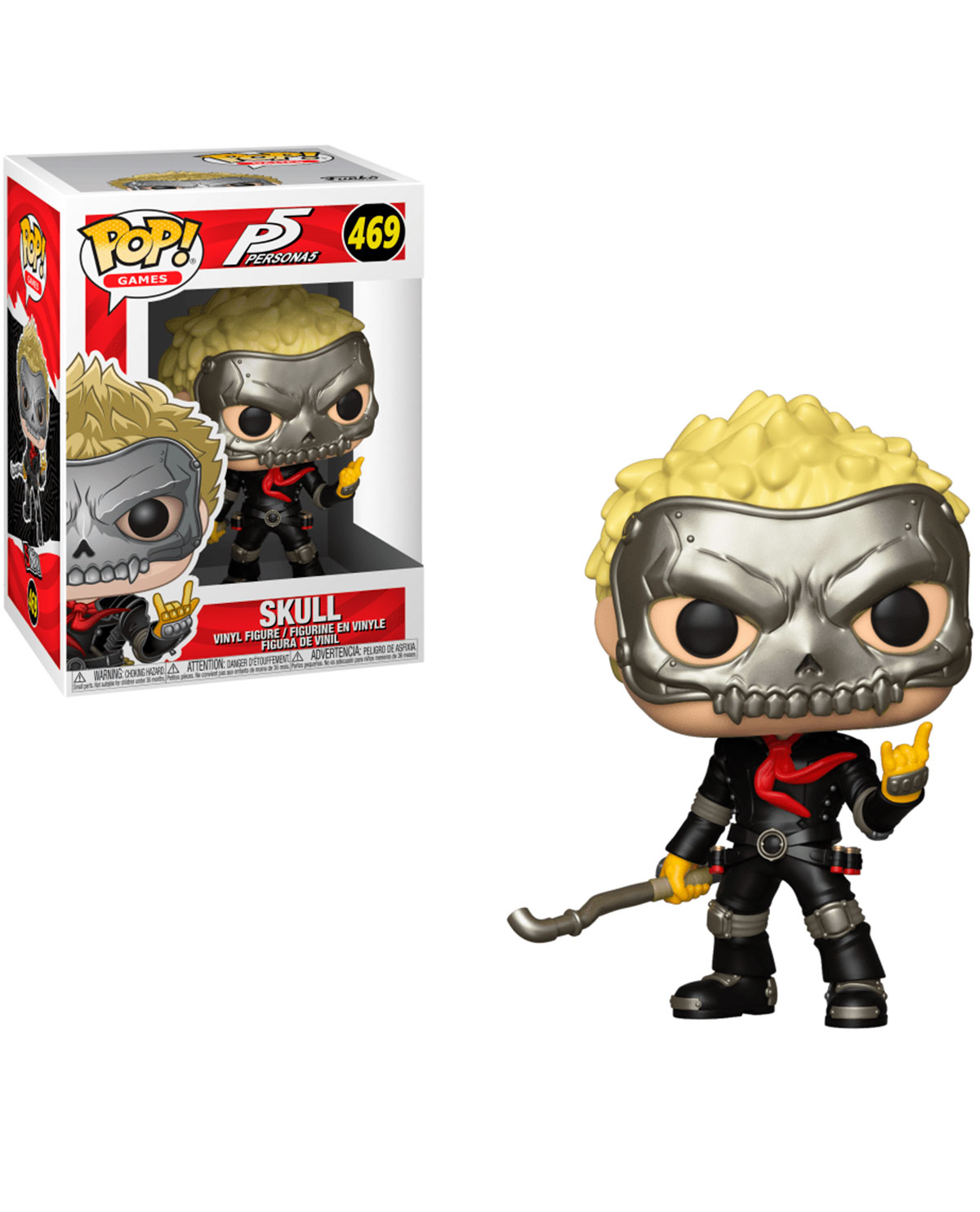 FIGURA POP PERSONA 5 SKULL - Image 2