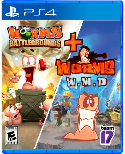 WORMS BATTLEGROUND PLUS WORMS WMD