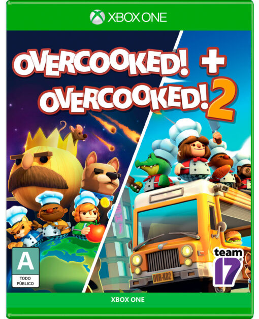 OVERCOOKED PLUS OVERCOOKED 2