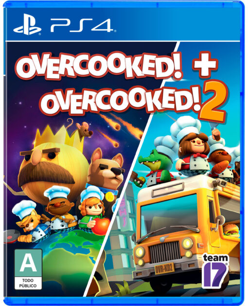 OVERCOOKED PLUS OVERCOOKED 2