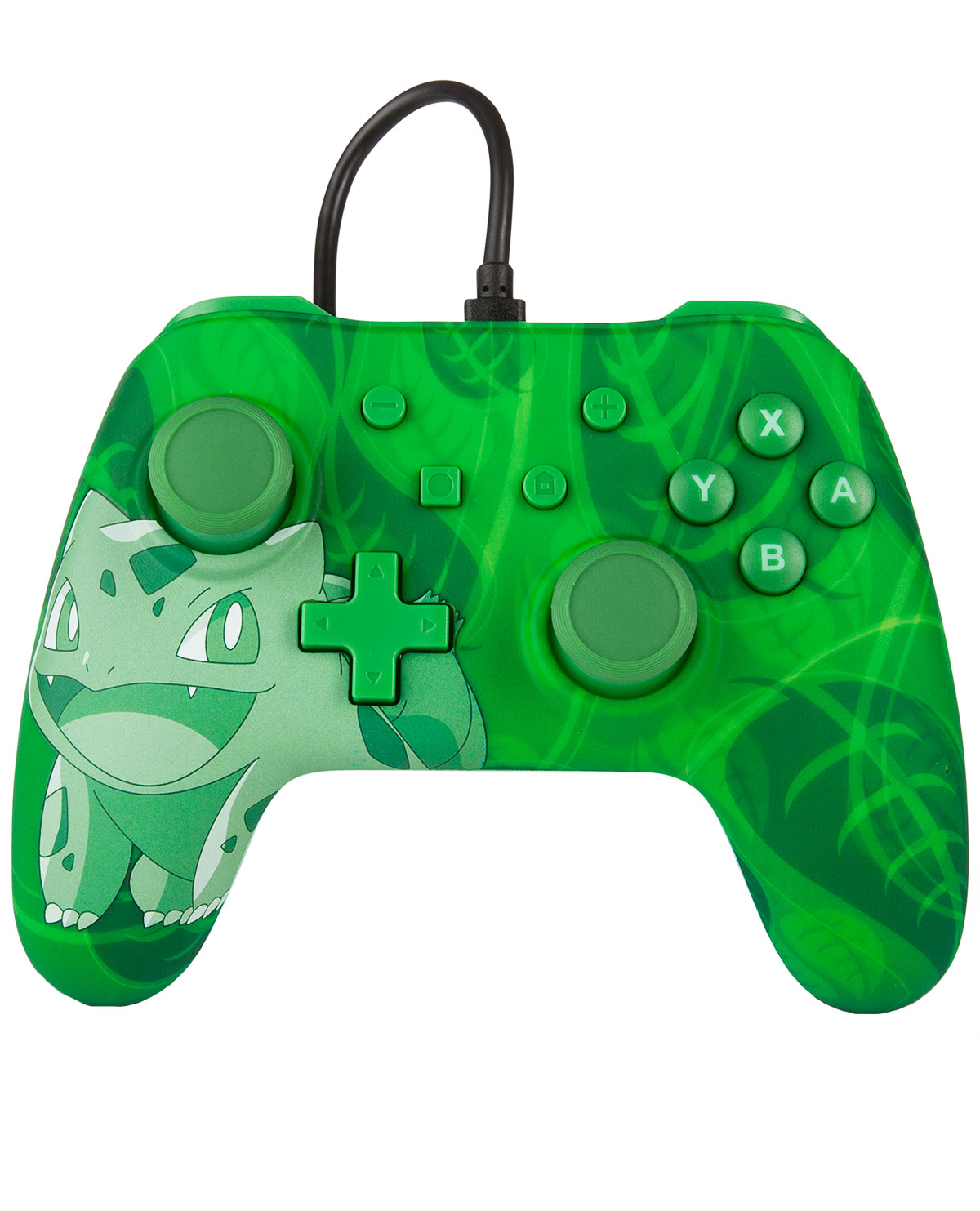 CONTROL NINTENDO SWITCH ALAMBRICO POWER A TONAL BULBASAUR