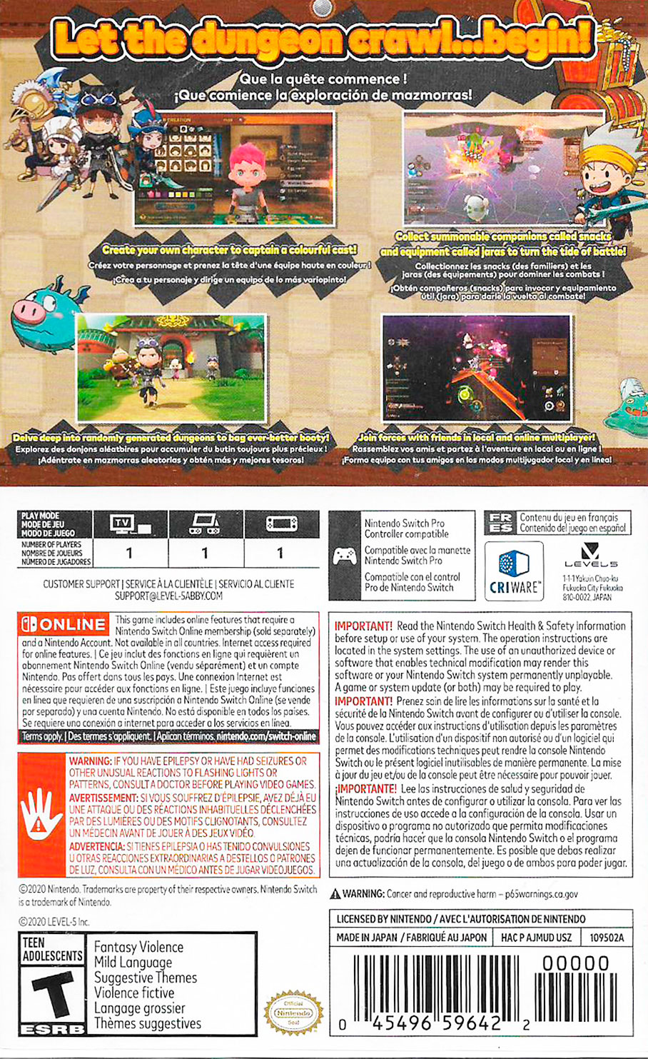 SNACK WORLD THE DUNGEON CRAWL - GOLD - Image 2