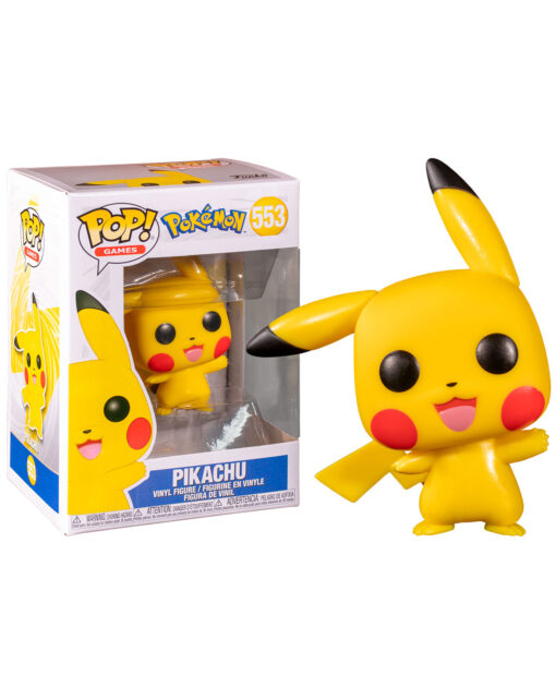 FIGURA POP POKEMON WAVING PIKACHU - Image 2