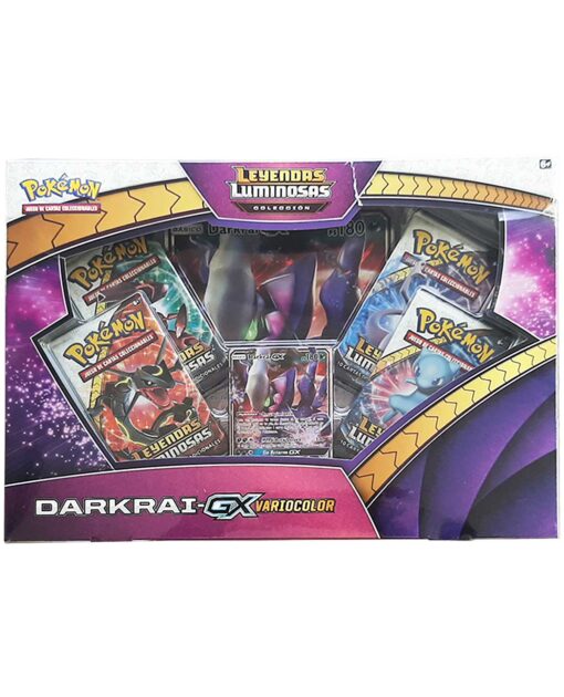CAJA POKEMON TRADING CARD GAME DARKRAI GX ESP