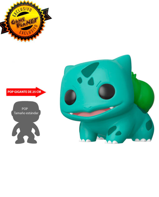 FIGURA POP POKEMON BULBASAUR 25 CM EXCLUSIVO GP Y G - Image 3