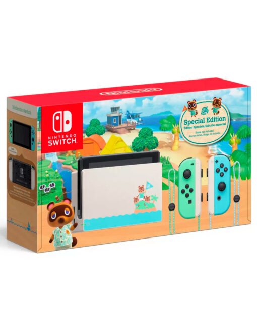 CONSOLA NINTENDO SWITCH 32GB ANIMAL CROSSING NEW HORIZONS EDICION LIMITADA