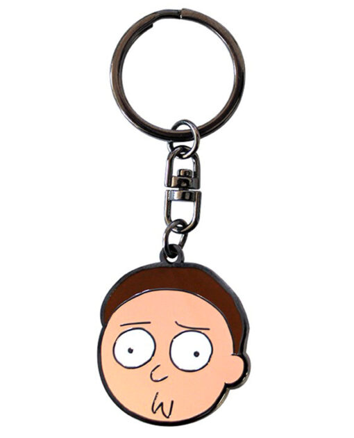 LLAVERO METALICO RICK AND MORTY MORTY FACE