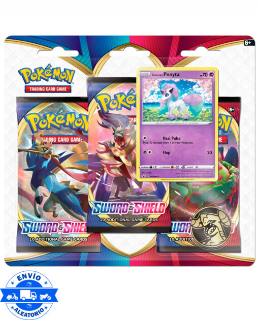 TRIPLE SOBRE POKEMON TRADING CARD GAME SWORD AND SHIELD - Image 2