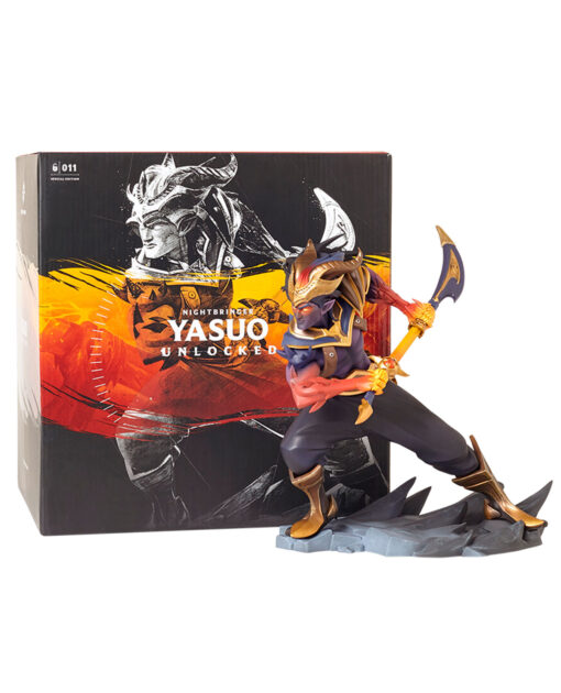 ESTATUA LEAGUE OF LEGENDS NIGHTBRINGER YASUO UNLOCKED - Image 4