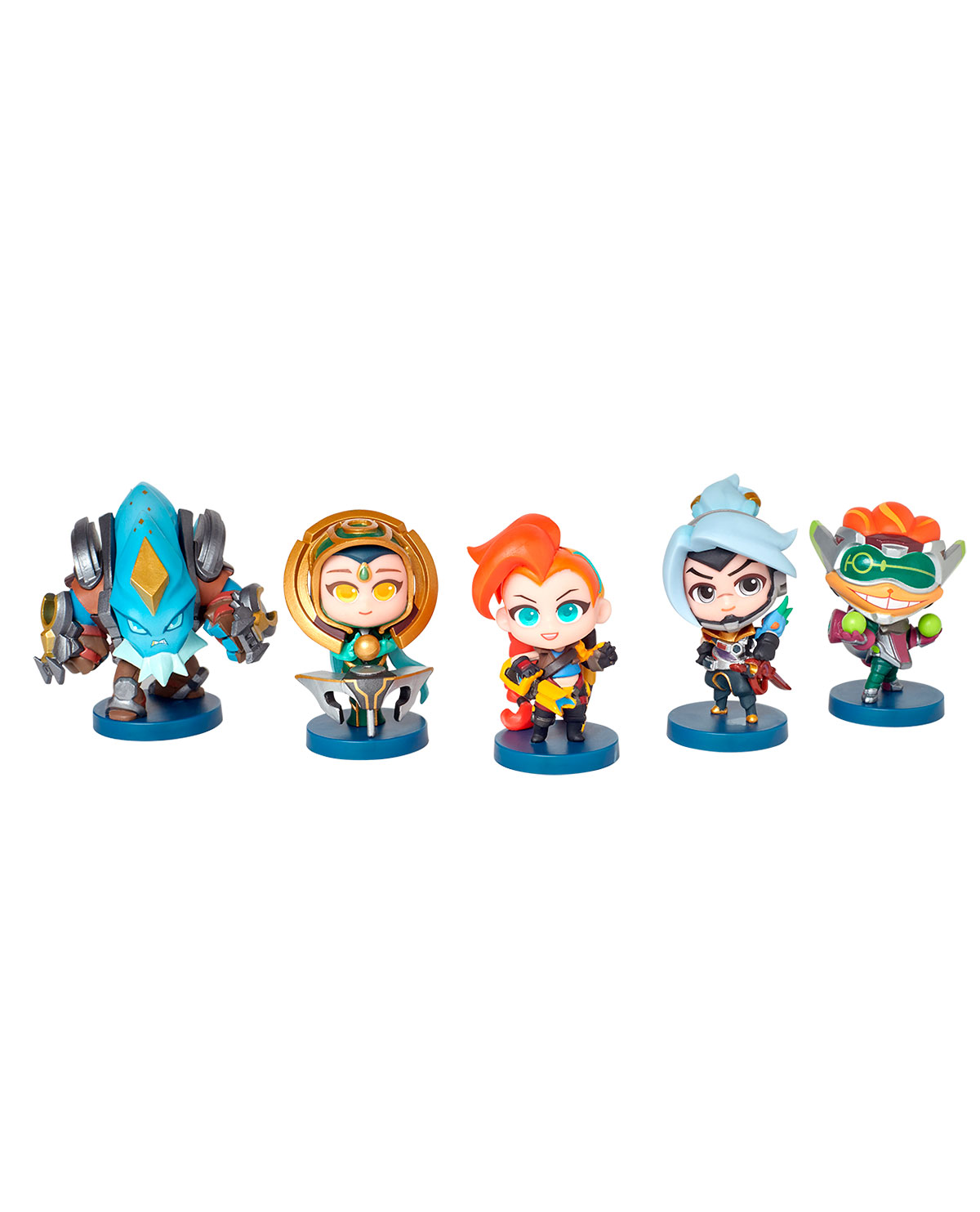 SET DE MINI FIGURAS LEAGUE OF LEGENDS ODYSSEY TEAM