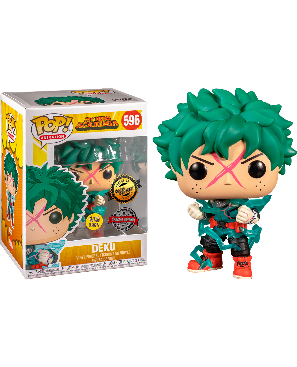 FIGURA POP MY HERO ACADEMIA DEKU FULL COWL EXCLUSIVO GP Y G - Image 2