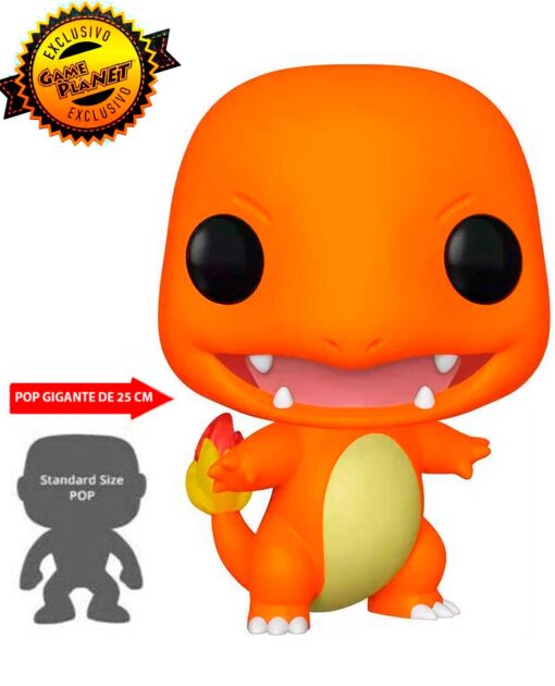 FIGURA POP POKEMON CHARMANDER 25 CM EXCLUSIVO GP Y G - Image 3