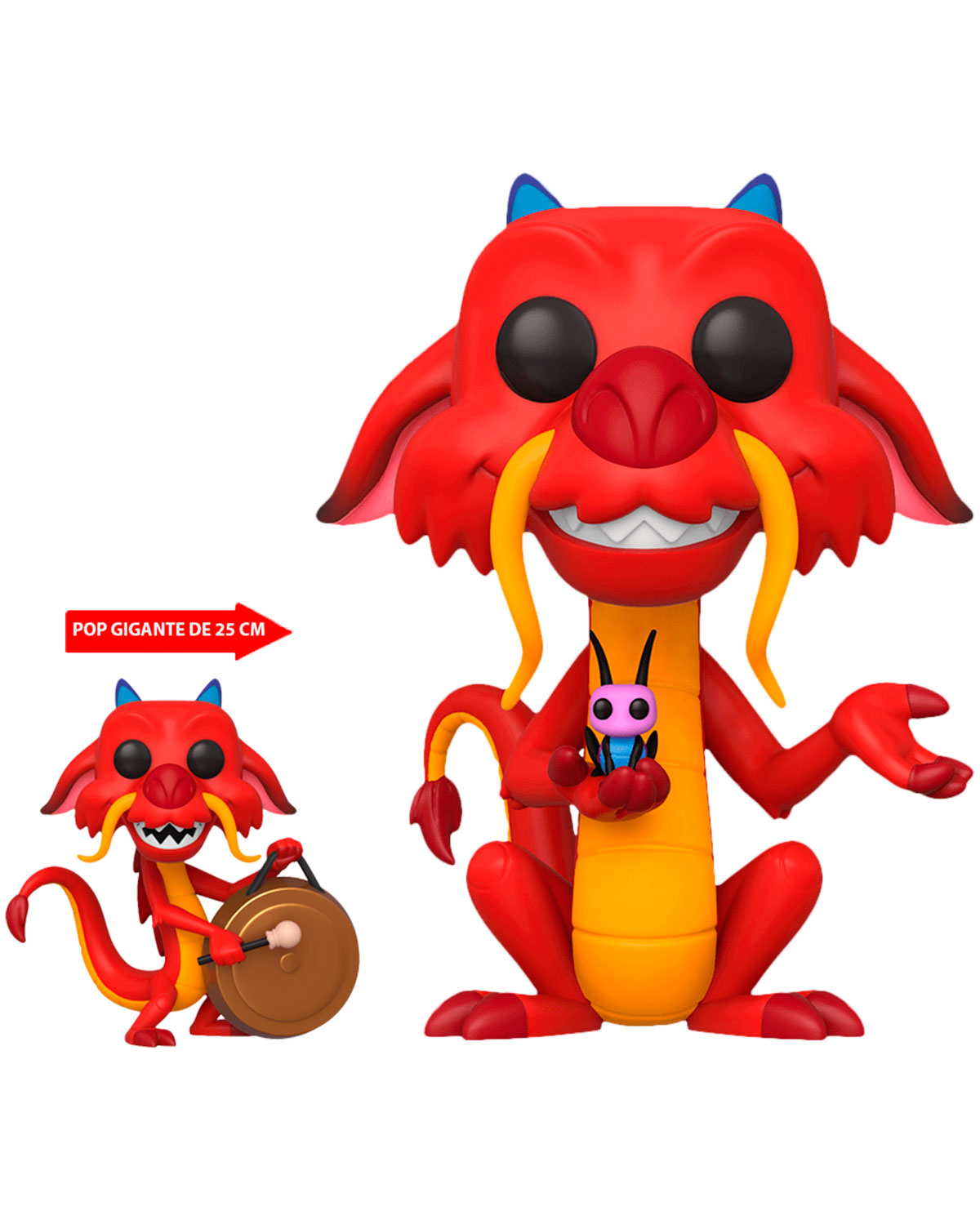 FIGURA POP MULAN MUSHU 25 CM