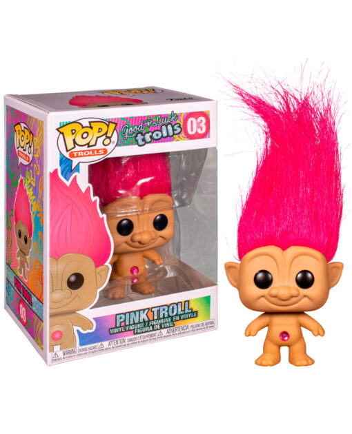 FIGURA POP GOOD LUCK TROLLS PINK TROLL - Image 2