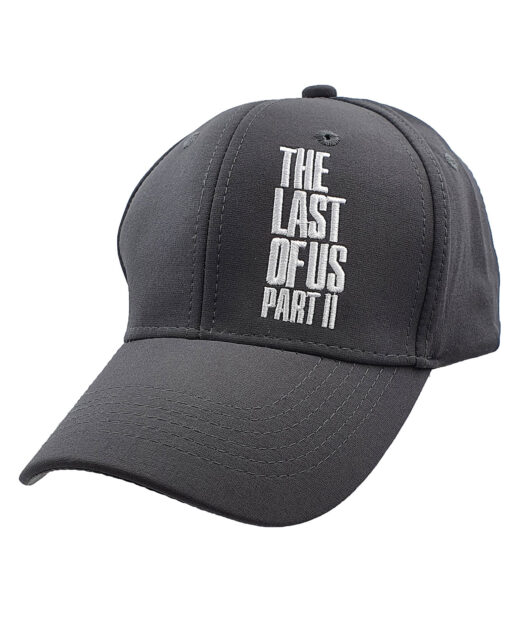 GORRA CLASICA THE LAST OF US PART II LOGO GRIS
