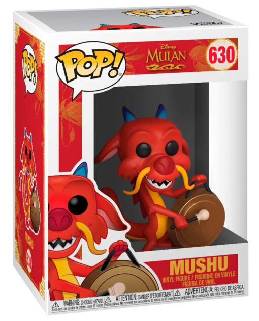 FIGURA POP MULAN MUSHU WITH GONG - Image 2