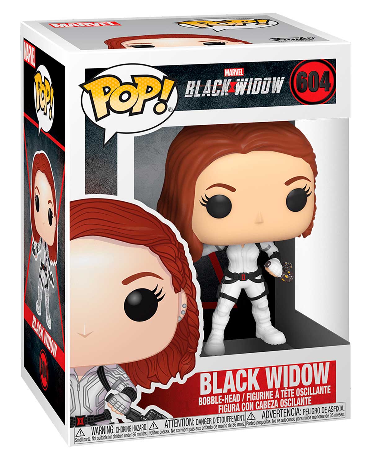 FIGURA POP BLACK WIDOW WHITE SUIT - Image 2