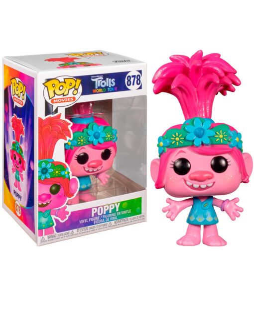 FIGURA POP TROLLS WORLD TOUR POPPY - Image 2