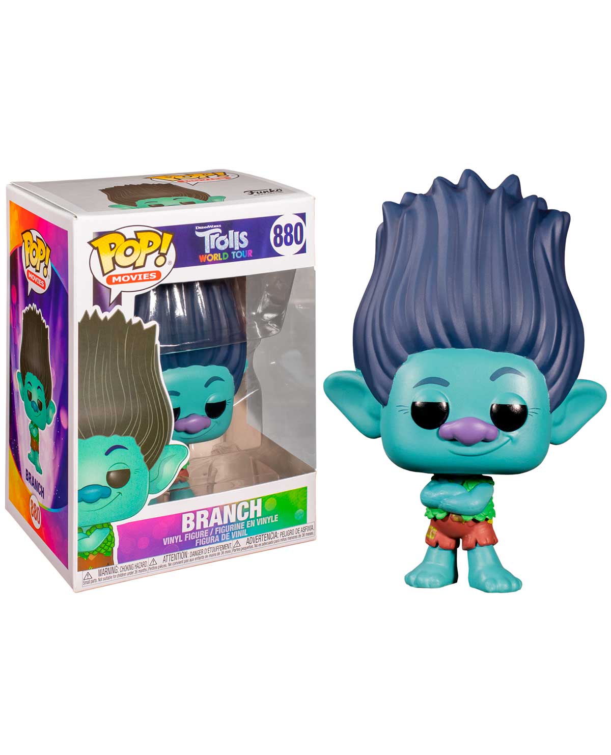 FIGURA POP TROLLS WORLD TOUR BRANCH - Image 2