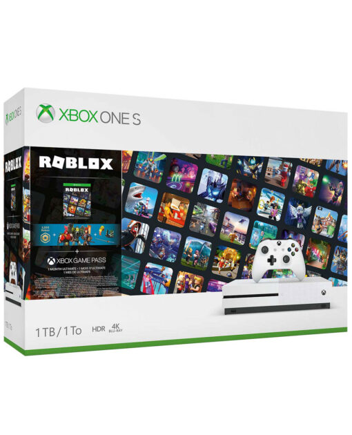 CONSOLA XBOX ONE S BLANCO 1TB ROBLOX