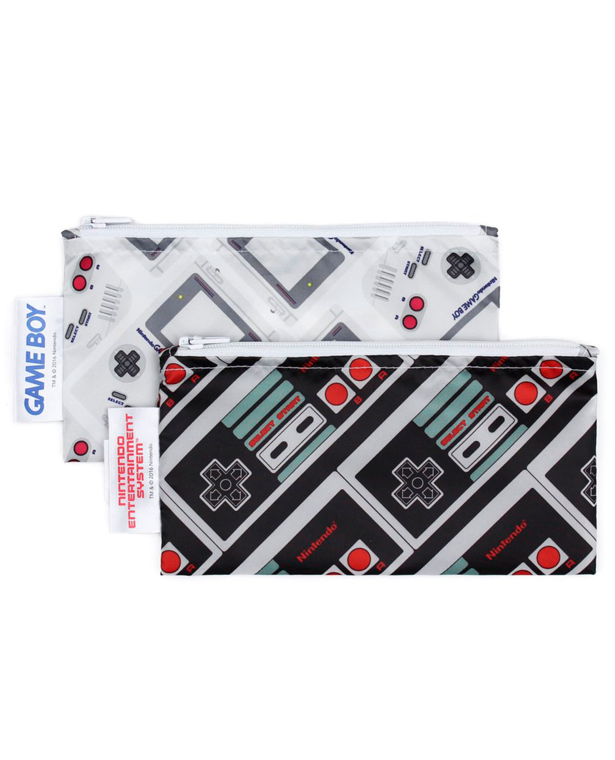 CONJUNTO DE BOLSAS PARA BOCADILLOS NES CONTROLLER Y GAME BOY