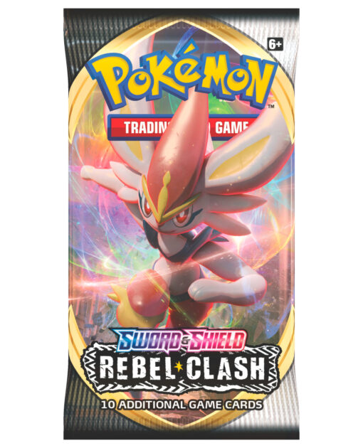 SOBRE POKEMON TRADING CARD GAME SWORD AND SHIELD REBEL CLASH