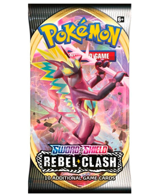 SOBRE POKEMON TRADING CARD GAME SWORD AND SHIELD REBEL CLASH - Image 4