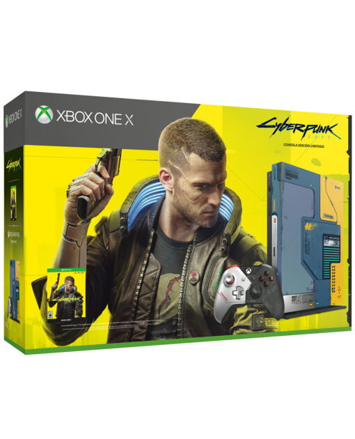 CONSOLA XBOX ONE X 1TB CYBERPUNK 2077 EDICION LIMITADA