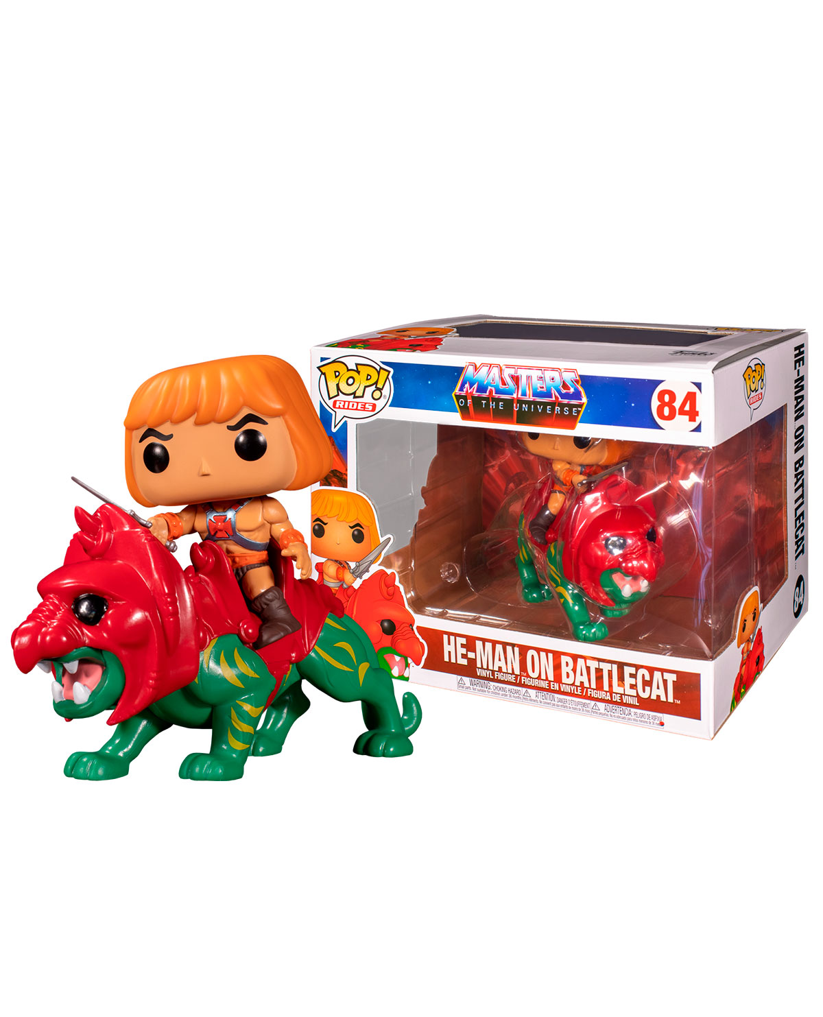 FIGURA POP MASTERS OF THE UNIVERSE HE-MAN ON BATTLE CAT – Gameplanet