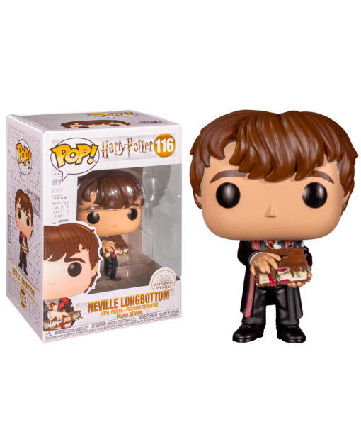 FIGURA POP HARRY POTTER NEVILLE LONGBOTTOM WITH MONSTER BOOK - Image 2