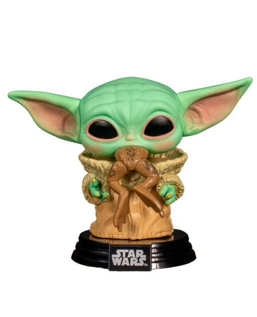 FIGURA POP THE MANDALORIAN THE CHILD WITH FROG