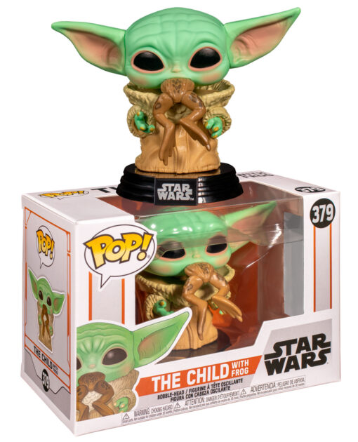 FIGURA POP THE MANDALORIAN THE CHILD WITH FROG - Image 2