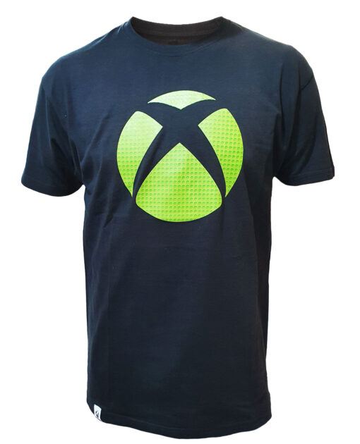 PLAYERA XBOX LOGO CORE NEGRA CHICA