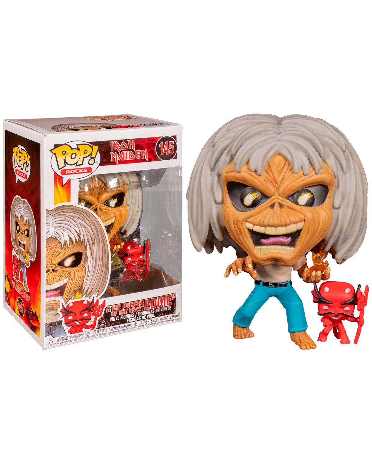 FIGURA POP IRON MAIDEN THE NUMBER OF THE BEAST EDDIE - Image 2