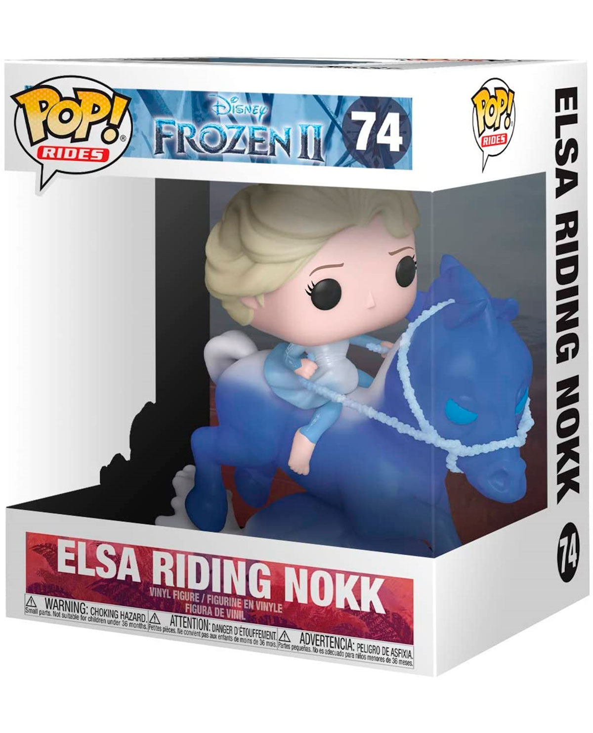 FIGURA POP FROZEN 2 ELSA RIDING NOKK - Image 2