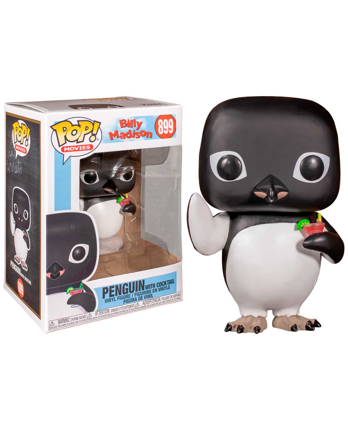 FIGURA POP BILLY MADISON PENGUIN WITH COCKTAIL – Gameplanet