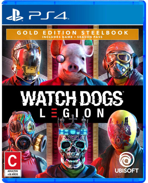 WATCH DOGS LEGION STEELBOOK GOLD EDITION – Gameplanet