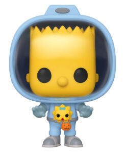 FIGURA POP THE SIMPSONS BART WITH CHESTBUSTER MAGGIE