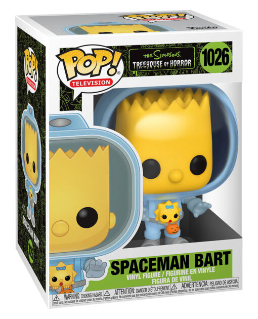 FIGURA POP THE SIMPSONS BART WITH CHESTBUSTER MAGGIE - Image 2