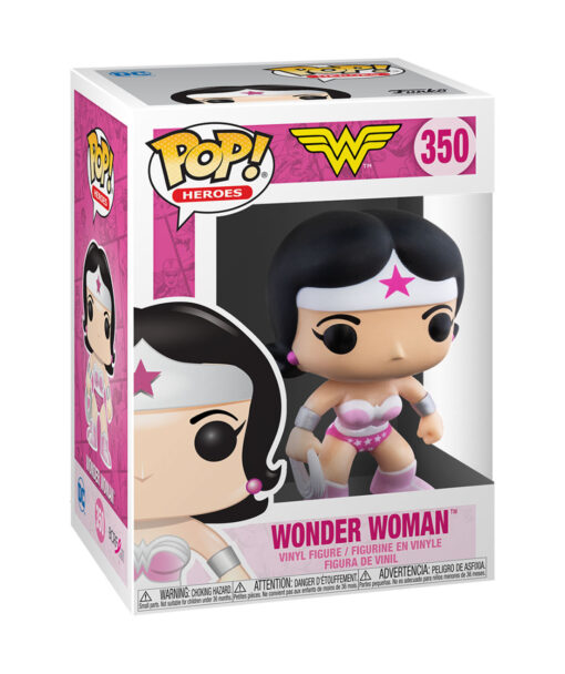 FIGURA POP WONDER WOMAN BREAST CANCER AWARENESS - Image 2
